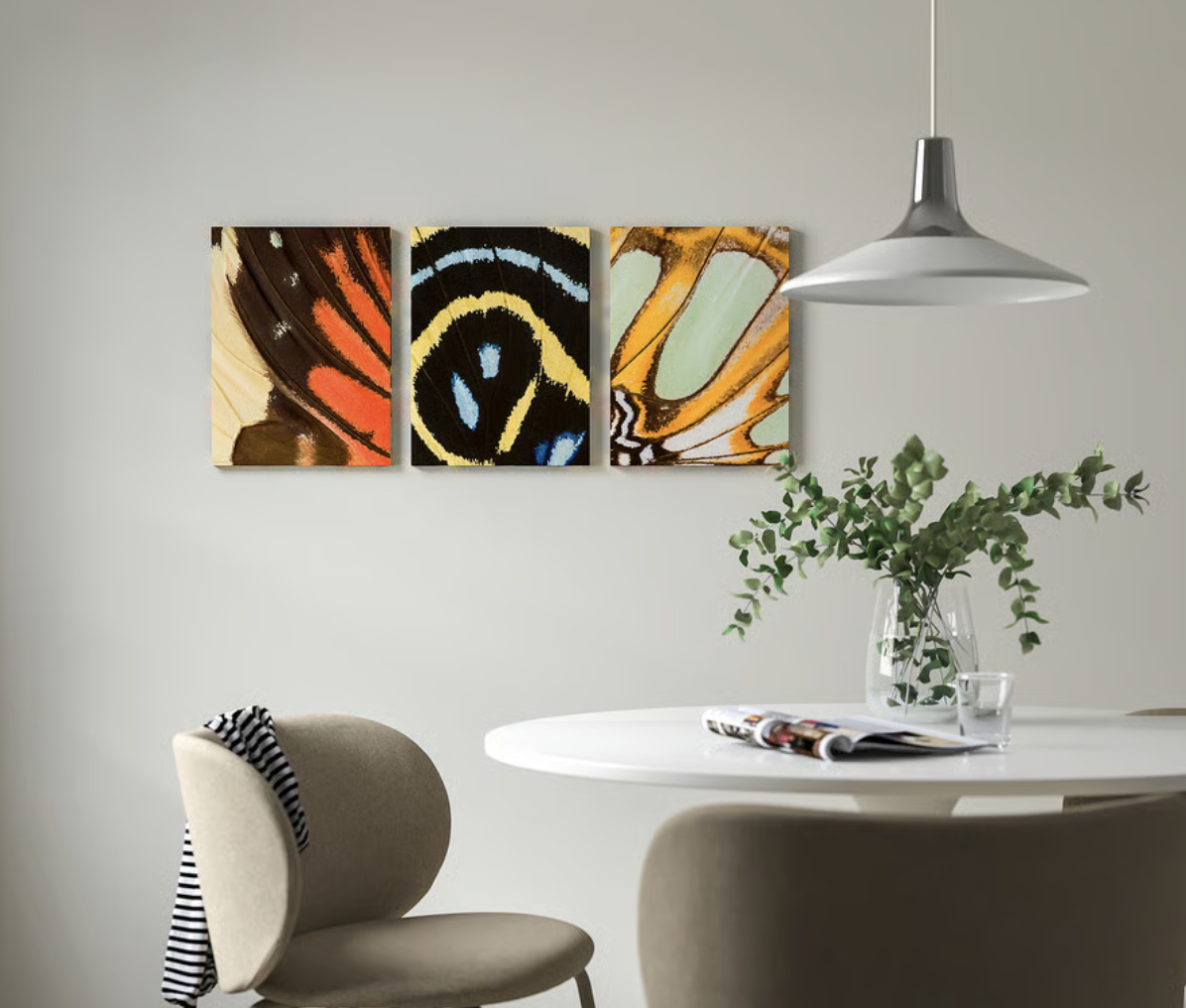 รูปภาพ, ปีกผีเสื้อ, 30x40 ซม.